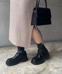 prose verse | 《ZOZO・店舗限定》トラックソールストレッチショートブーツ(ブーツ)