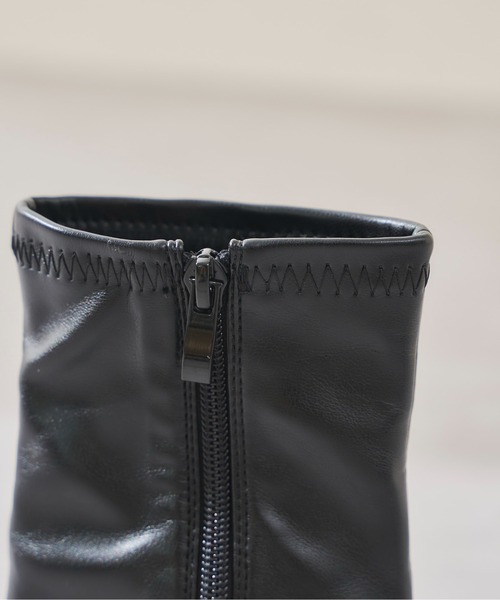 prose verse(プロズヴェール)の「《ZOZO・店舗限定》トラックソールストレッチショートブーツ(ブーツ・レディース・ブラック/ブラック系その他・SMALL/MEDIUM/LARGE/LL)」の15枚目の写真