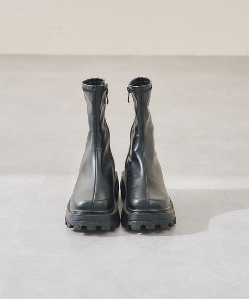 prose verse(プロズヴェール)の「《ZOZO・店舗限定》トラックソールストレッチショートブーツ(ブーツ・レディース・ブラック/ブラック系その他・SMALL/MEDIUM/LARGE/LL)」の11枚目の写真