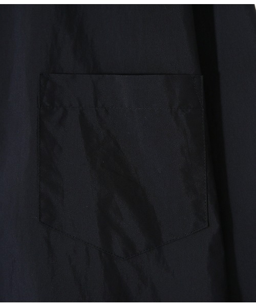 GOLD（ゴールド）の「GOLD / ゴールド：COTTON / NYLON WEATHER OVER SHIRT：21B-GL28727[MUS]（シャツ/ブラウス・メンズ・ホワイト/ブラック・M）」の6枚目の写真