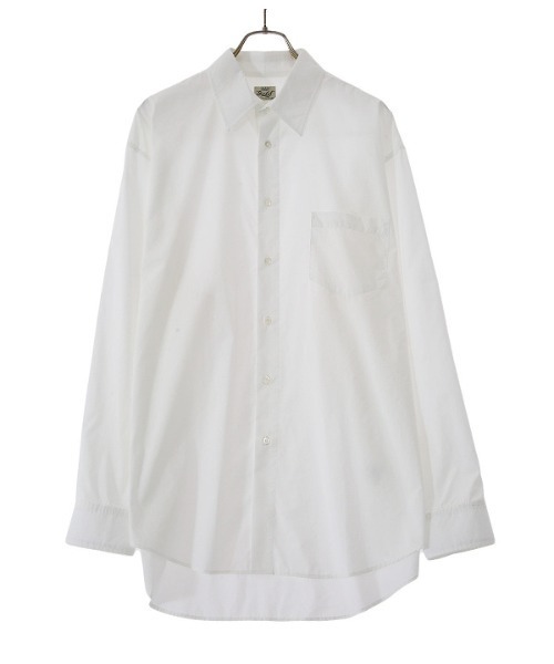 GOLD（ゴールド）の「GOLD / ゴールド：COTTON / NYLON WEATHER OVER SHIRT：21B-GL28727[MUS]（シャツ/ブラウス・メンズ・ホワイト/ブラック・M）」の13枚目の写真