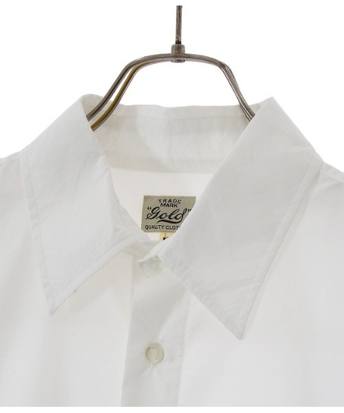 GOLD（ゴールド）の「GOLD / ゴールド：COTTON / NYLON WEATHER OVER SHIRT：21B-GL28727[MUS]（シャツ/ブラウス・メンズ・ホワイト/ブラック・M）」の15枚目の写真