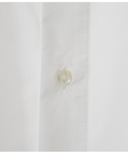 GOLD（ゴールド）の「GOLD / ゴールド：COTTON / NYLON WEATHER OVER SHIRT：21B-GL28727[MUS]（シャツ/ブラウス・メンズ・ホワイト/ブラック・M）」の16枚目の写真
