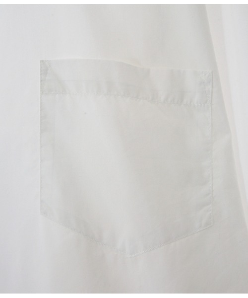 GOLD（ゴールド）の「GOLD / ゴールド：COTTON / NYLON WEATHER OVER SHIRT：21B-GL28727[MUS]（シャツ/ブラウス・メンズ・ホワイト/ブラック・M）」の17枚目の写真