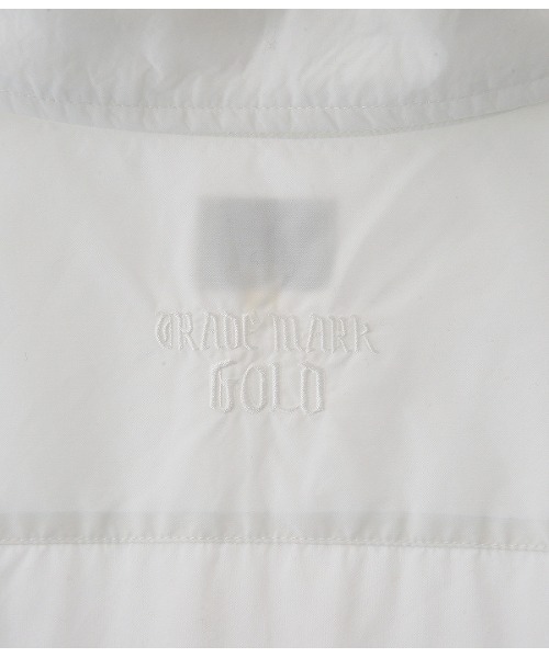 GOLD（ゴールド）の「GOLD / ゴールド：COTTON / NYLON WEATHER OVER SHIRT：21B-GL28727[MUS]（シャツ/ブラウス・メンズ・ホワイト/ブラック・M）」の18枚目の写真