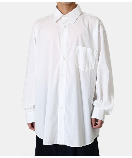 GOLD（ゴールド）の「GOLD / ゴールド：COTTON / NYLON WEATHER OVER SHIRT：21B-GL28727[MUS]（シャツ/ブラウス・メンズ・ホワイト/ブラック・M）」の20枚目の写真