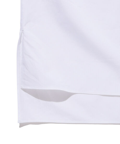 BEAMS LIGHTS（ビームスライツ）の「BEAMS LIGHTS / トーマスメイソン ブロード 半袖 シャツ（シャツ/ブラウス・メンズ・ホワイト/ベージュ・1/2/4/3）」の12枚目の写真