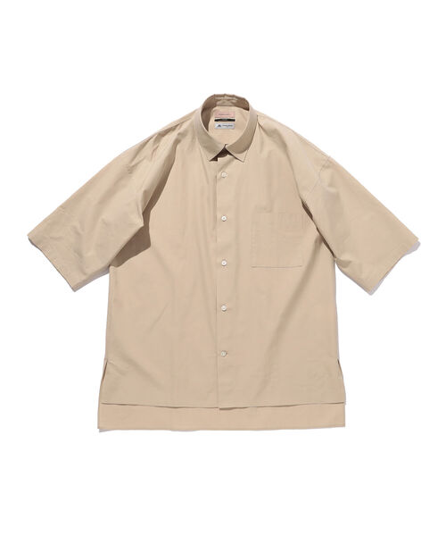 BEAMS LIGHTS（ビームスライツ）の「BEAMS LIGHTS / トーマスメイソン ブロード 半袖 シャツ（シャツ/ブラウス・メンズ・ホワイト/ベージュ・1/2/4/3）」の16枚目の写真