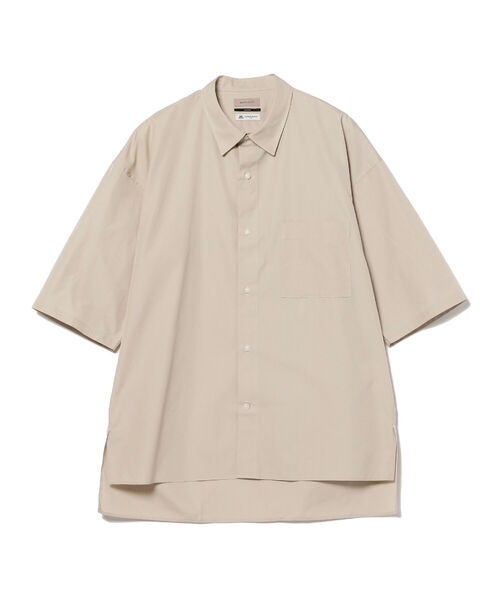 BEAMS LIGHTS（ビームスライツ）の「BEAMS LIGHTS / トーマスメイソン ブロード 半袖 シャツ（シャツ/ブラウス・メンズ・ホワイト/ベージュ・1/2/4/3）」の22枚目の写真