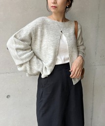 CAPRICIEUX LE'MAGE | アルパカ2WAYクロップニット(ニット/セーター)