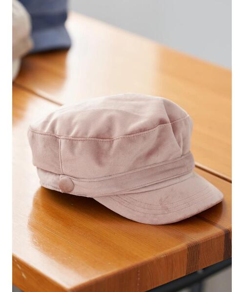 earth music&ecology(アースミュージックアンドエコロジー)の「ベルベットマリンキャップ*(キャップ・レディース・ブラック/ベージュ/ピンク/ブルー・FREE)」の11枚目の写真