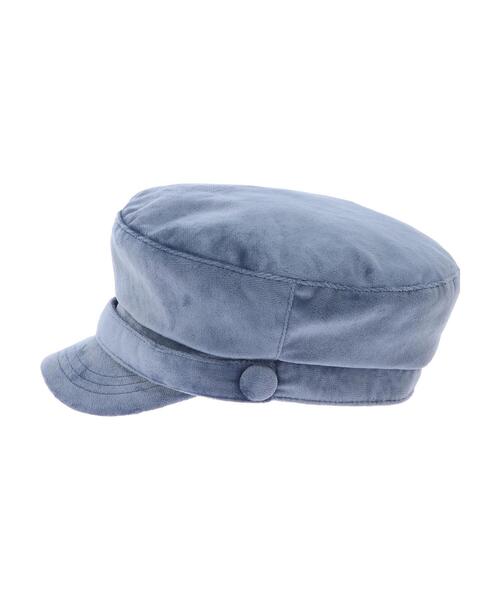 earth music&ecology(アースミュージックアンドエコロジー)の「ベルベットマリンキャップ*(キャップ・レディース・ブラック/ベージュ/ピンク/ブルー・FREE)」の16枚目の写真