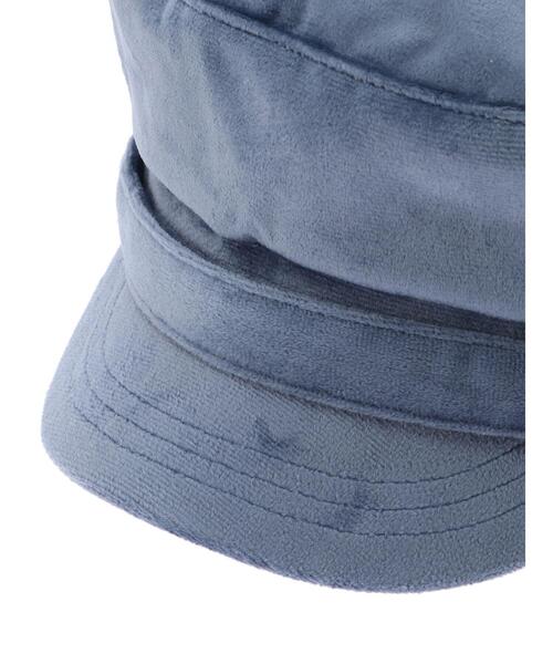 earth music&ecology(アースミュージックアンドエコロジー)の「ベルベットマリンキャップ*(キャップ・レディース・ブラック/ベージュ/ピンク/ブルー・FREE)」の17枚目の写真