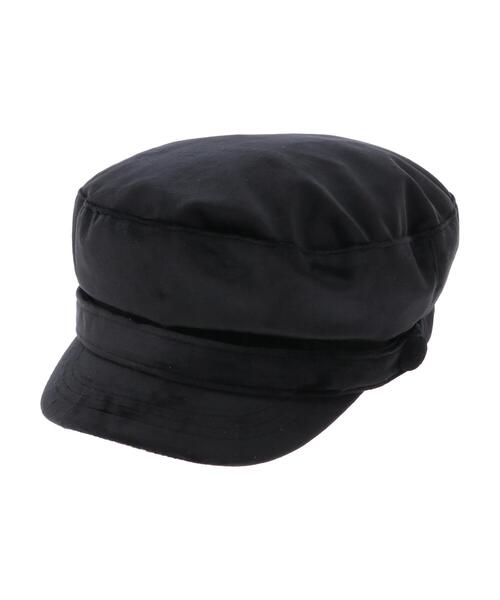 earth music&ecology(アースミュージックアンドエコロジー)の「ベルベットマリンキャップ*(キャップ・レディース・ブラック/ベージュ/ピンク/ブルー・FREE)」の20枚目の写真