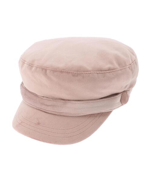 earth music&ecology(アースミュージックアンドエコロジー)の「ベルベットマリンキャップ*(キャップ・レディース・ブラック/ベージュ/ピンク/ブルー・FREE)」の21枚目の写真