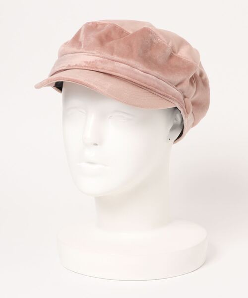 earth music&ecology(アースミュージックアンドエコロジー)の「ベルベットマリンキャップ*(キャップ・レディース・ブラック/ベージュ/ピンク/ブルー・FREE)」の10枚目の写真