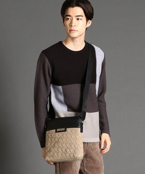 NICOLE CLUB FOR MEN（ニコルクラブフォーメン）の「メッシュショルダーＢＡＧ（ショルダーバッグ・メンズ・ブラック系その他/グレー系その他/ネイビー系・FREE）」の13枚目の写真