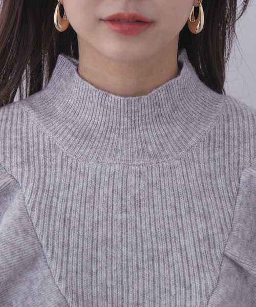 vis-`a-vis（ビサビ）の「【WEB限定】魅せるフリルニットプルオーバー（ニット/セーター・レディース・ブラック/グレー/キナリ/ピンク系その他2・FREE）」の14枚目の写真