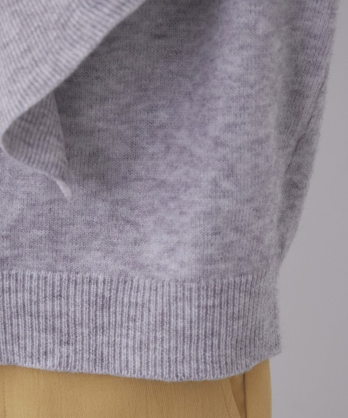 vis-`a-vis（ビサビ）の「【WEB限定】魅せるフリルニットプルオーバー（ニット/セーター・レディース・ブラック/グレー/キナリ/ピンク系その他2・FREE）」の17枚目の写真