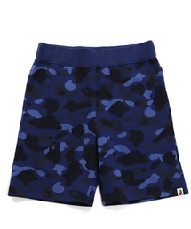 WEB限定/COLOR CAMO SWEAT SHORTS M BAPEC