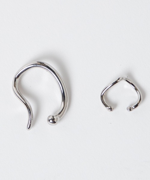 WEGO（ウィゴー）の「WEGO/ニュアンスイヤカフ（イヤーカフ・レディース・シルバー/ゴールド・FREE）」の4枚目の写真