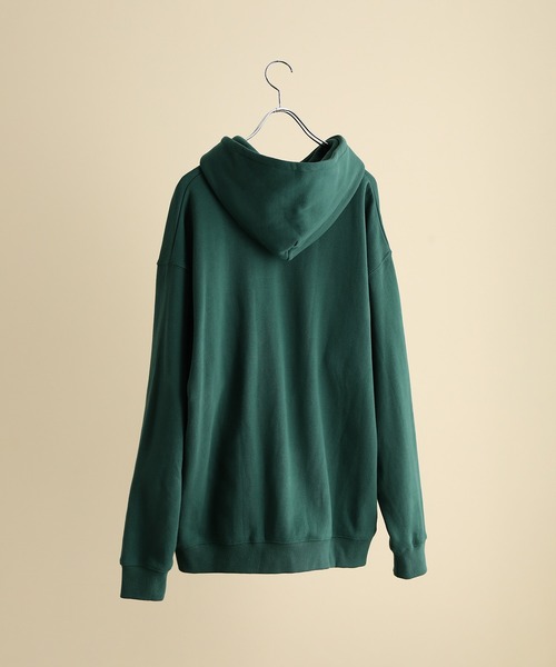 JUNRED（ジュンレッド）の「BROWN UNIVERSITY×JUNRed カレッジロゴプルパーカー（パーカー・メンズ・チャコールグレー/ライトグレー/グリーン・L/M）」の15枚目の写真