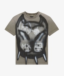 GIVENCHY（ジバンシイ）の「タグエフェクト ドッグプリント オーバサイズ Tシャツ（Tシャツ/カットソー・メンズ）」