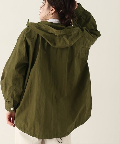 RAY CASSIN（レイカズン）の「カラーナイロンBIGパーカー（マウンテンパーカー・レディース・カーキ/ピンク/キナリ・FREE）」の4枚目の写真