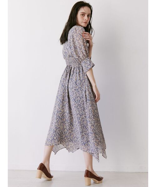 LAGUNAMOON（ラグナムーン）の「ウッドヒールオープントゥパンプス（パンプス・レディース・ブラウン/クリア/ラベンダー・SMALL/MEDIUM/X-SMALL）」の5枚目の写真