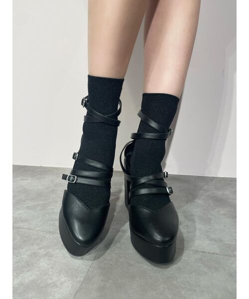 EATME（イートミー）の「クロスストラップパンプス（パンプス・レディース・ブラック/ベージュ/その他1・S/M/L）」の15枚目の写真