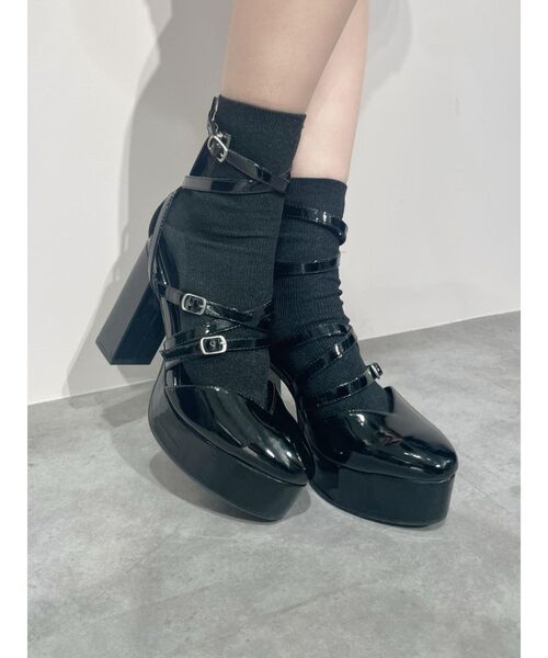 EATME（イートミー）の「クロスストラップパンプス（パンプス・レディース・ブラック/ベージュ/その他1・S/M/L）」の16枚目の写真