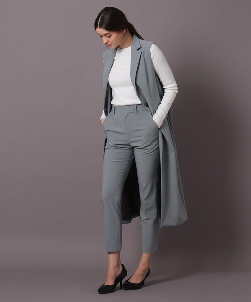 DRESSTERIOR（ドレステリア）の「◆【セットアップ可】ソフトテーパードパンツ（その他パンツ・レディース・ブラック/オリーブ・36/38/40/34）」の15枚目の写真