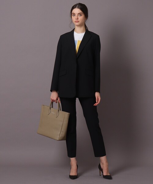 DRESSTERIOR（ドレステリア）の「◆【セットアップ可】ソフトテーパードパンツ（その他パンツ・レディース・ブラック/オリーブ・36/38/40/34）」の20枚目の写真