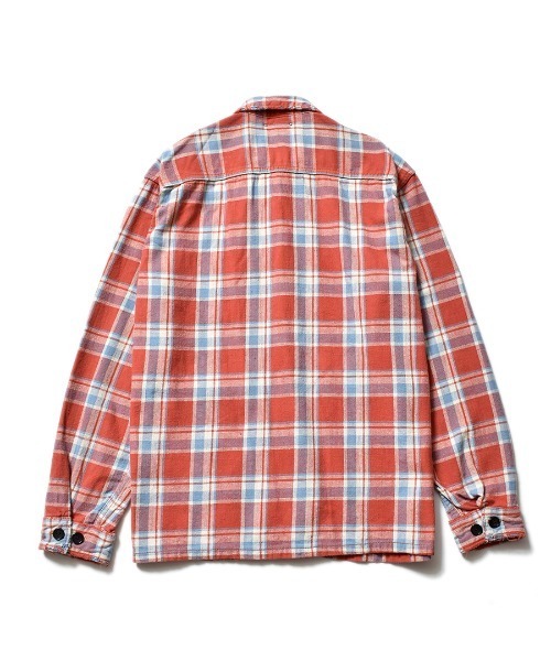 トップス MINEDenim Hide Check Flannel Work Shirt トップス MINEDenim Hide Check Flannel Work Shirt MINEDENIM（マイン