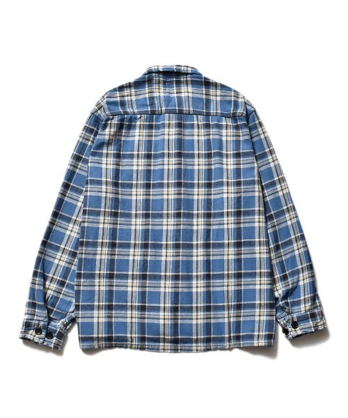MINEDENIM（マインデニム）の「Denim Hide Check Flannel Work Shirt