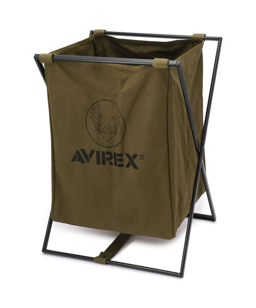 AVIREX(アヴィレックス)の「LAUNDRY BASKET / ランドリー バスケット / AVIREX / アヴィレックス(その他雑貨・メンズ・オリーブ・FREE)」の1枚目の写真