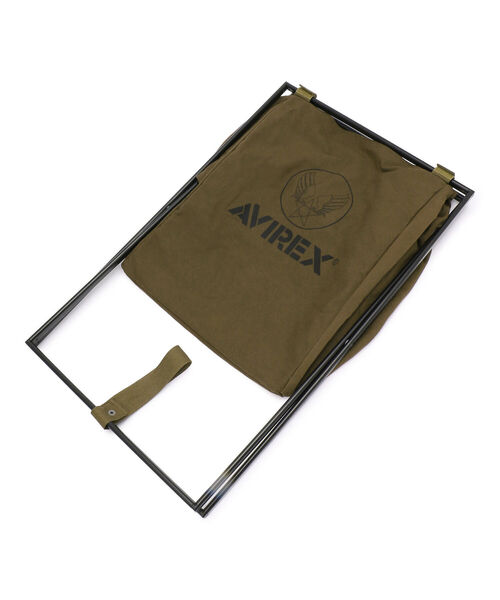 AVIREX(アヴィレックス)の「LAUNDRY BASKET / ランドリー バスケット / AVIREX / アヴィレックス(その他雑貨・メンズ・オリーブ・FREE)」の4枚目の写真