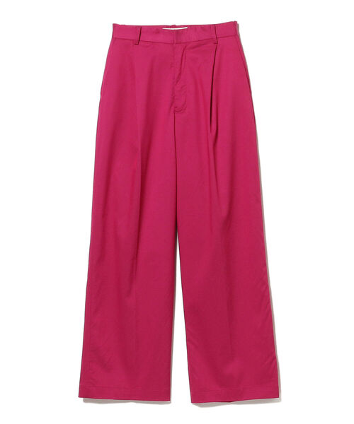 Ray BEAMS（レイビームス）の「Ray BEAMS / 1タック ストレート カラー パンツ（スラックス・レディース・ブラウン/ブルー/ピンク・1/0）」の22枚目の写真