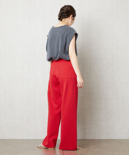 FREAK'S STORE(フリークスストア)の「【WEB限定】ワイドイージーパンツ(その他パンツ・レディース・オレンジ/ナチュラル/グリーン/イエロー/レッド/ベージュ/パープル/ブラック・SMALL/MEDIUM)」の21枚目の写真