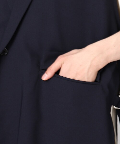 tk.TAKEO KIKUCHI（ティーケータケオキクチ）の「◆ダブルベルトノースリーブジャケット（ユニセックスアイテム）（ベスト・メンズ・ナチュラル/ネイビー/ブラック・66/03/02）」の17枚目の写真