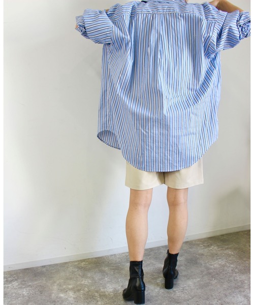 MLI'A(エムリア)の「フェイクレザーショート/パンツ(その他パンツ・レディース・アイボリー/ブラック/ブラウン・FREE)」の6枚目の写真