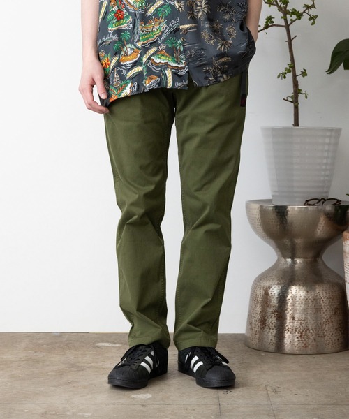 Gramicci（グラミチ）の「Gramicci / グラミチ NN-PANTS CROPPED クロップドパンツ チノ テーパードパンツ サイズ調節可能 2026年春夏（チノパンツ・メンズ・ネイビー/ブラック/オリーブ/ライトグレー/ブラウン/ベージュ/ダークブラウン/チャコール/ダークグリーン/ダークブラウン系/グレー/ダークブラウン系2/ダークブラウン系1/グリーン/オートミール/チョコ・L/XL/S/M/2XL/XXL）」の18枚目の写真