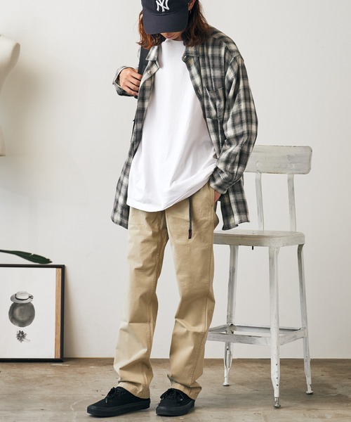 Gramicci(グラミチ)の「Gramicci / グラミチ NN-PANTS CROPPED クロップドパンツ チノ テーパードパンツ サイズ調節可能 秋 秋服 2026年秋冬(チノパンツ・メンズ・ネイビー/ブラック/オリーブ/ライトグレー/ブラウン/ベージュ/ダークブラウン/チャコール/ダークグリーン/ダークブラウン系/グレー/ダークブラウン系2/ダークブラウン系1/グリーン/オートミール/チョコ・L/XL/S/M/2XL/XXL)」の22枚目の写真