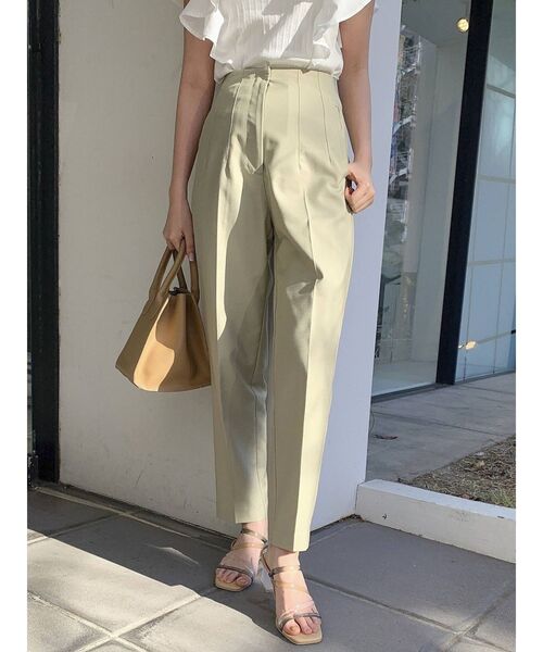 dazzlin（ダズリン）の「ハイウエストタックパンツ（その他パンツ・レディース・ピンク/グリーン/ベージュ・SMALL/MEDIUM）」の18枚目の写真