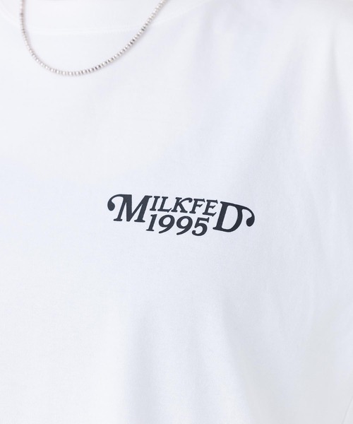 MILKFED.(ミルクフェド)の「S/S TEE FABULOUS LOGO(Tシャツ/カットソー・レディース・ホワイト/ライトブルー/ブラック/ネイビー/オフホワイト・ONE SIZE)」の17枚目の写真