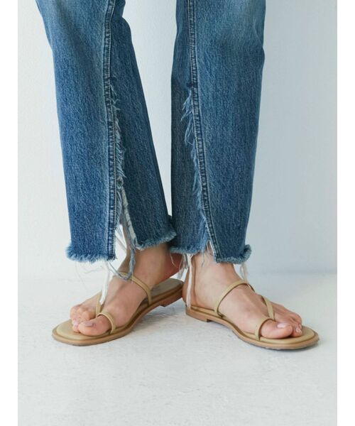 Ungrid（アングリッド）の「ハイウエストスリットフレアデニム（デニムパンツ・レディース・ブルー・24inch/25inch/26inch）」の14枚目の写真