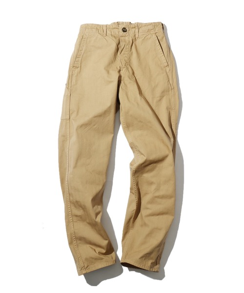 orSlow（オアスロウ）の「orSlow/オアスロウ FRENCH WORK PANTS フレンチワーク ワークパンツ（チノパンツ・メンズ・オフホワイト/カーキ/ダークネイビー・0/1/2）」の2枚目の写真