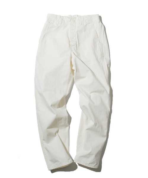 orSlow（オアスロウ）の「orSlow/オアスロウ FRENCH WORK PANTS フレンチワーク ワークパンツ（チノパンツ・メンズ・オフホワイト/カーキ/ダークネイビー・0/1/2）」の10枚目の写真