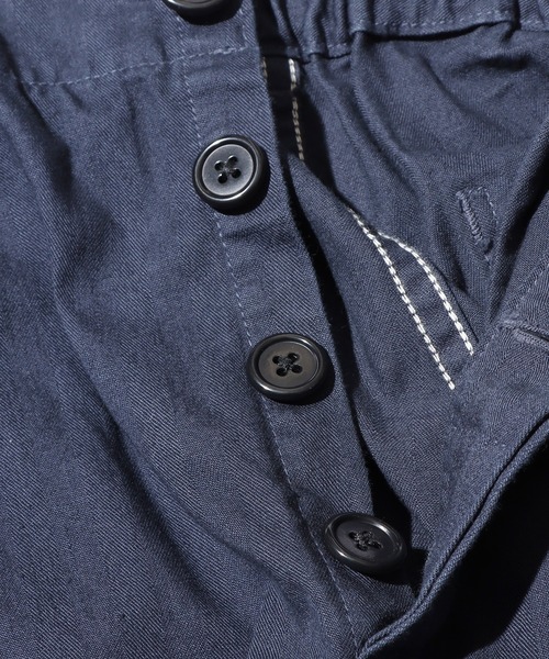 orSlow（オアスロウ）の「orSlow/オアスロウ FRENCH WORK PANTS フレンチワーク ワークパンツ（チノパンツ・メンズ・オフホワイト/カーキ/ダークネイビー・0/1/2）」の9枚目の写真