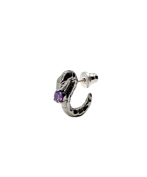 bizarre(ビザール)の「Bizarre ビザール 25Anniversary 1st Collection~サーペントバイパーシルバーピアス(ピアス(片耳用)・メンズ・ブラック/パープル/レッド/ゴールド・FREE)」の11枚目の写真